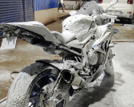 Bike exterior cleaning 